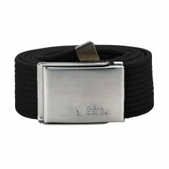 Flash salg 🛒 Herre Fjellreven Canvas Belt (Black) 🤩