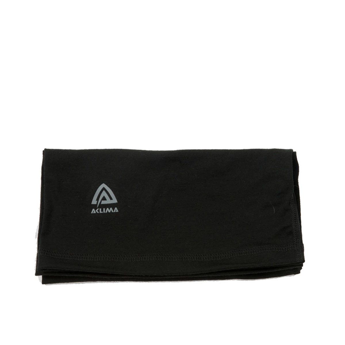 Tilbud ⭐ Herre Aclima Lightwool Headover Ullhals (Jet Black) ⌛