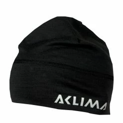 Uttak 💯 Herre Aclima LightWool Beanie (Jet Black) 😉