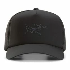 Uttak 🎉 Herre ArcTeryx Bird Trucker Curved (Black) 👏