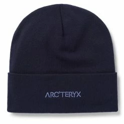 Helt ny ⭐ Herre ArcTeryx Word Toque (Black Shapphire) 🤩