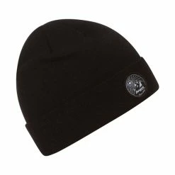 Billig 🔥 Herre Bergans Fine Knit V2 Beanie (Black) 😍