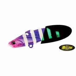 Billigst 👍 Produkter DUO Metal Garage Plate-Vib Tachiou Limited 20g – Indigo Magenta Zebra Glow 🔔