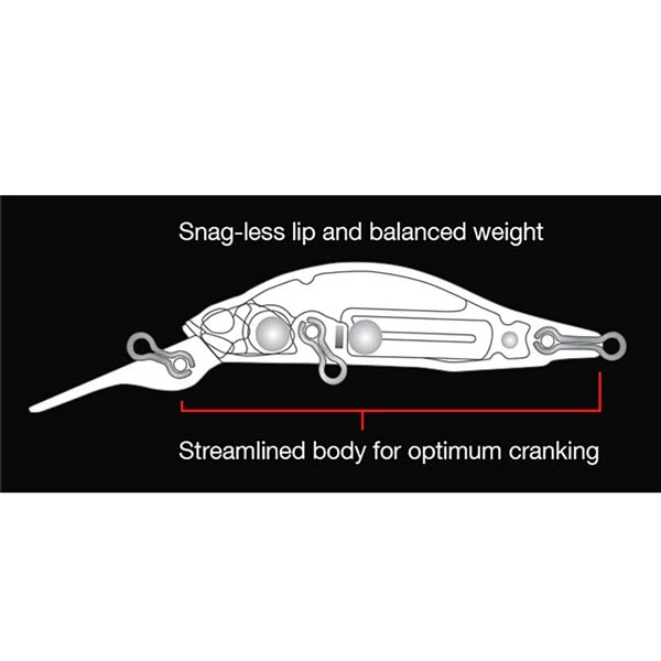 Helt ny đ Produkter DUO Realis Rozante Shad 57MR (GA Sexy Dawn) ⨠- Bilde 2