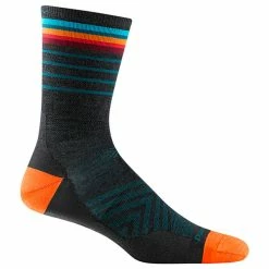 Billig 😀 Herre Darn Tough Stride Micro Crew Ultra-Lightweight (Charcoal) 😉