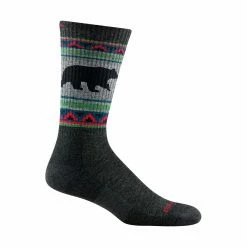 Flash salg 🎁 Herre Darn Tough VanGrizzle Boot Mid Weight Sock (Charcoal) 👏