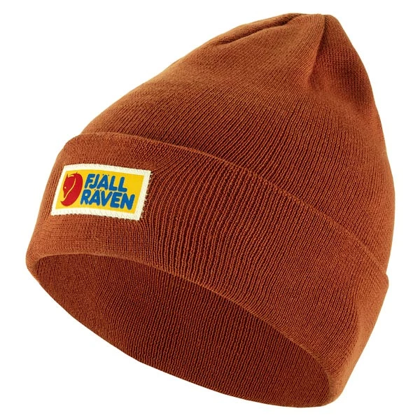 Ny 🔔 Herre Fjällräven Vardag Classic Beanie (Terracotta Brown) ✨