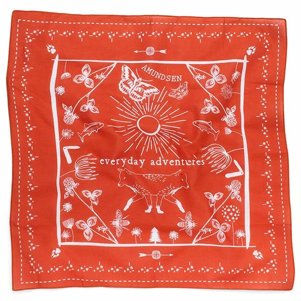 Ny 🎁 Herre Amundsen Sports Vagabond Bandana (Weathered Red) 🎁 - Bilde 2